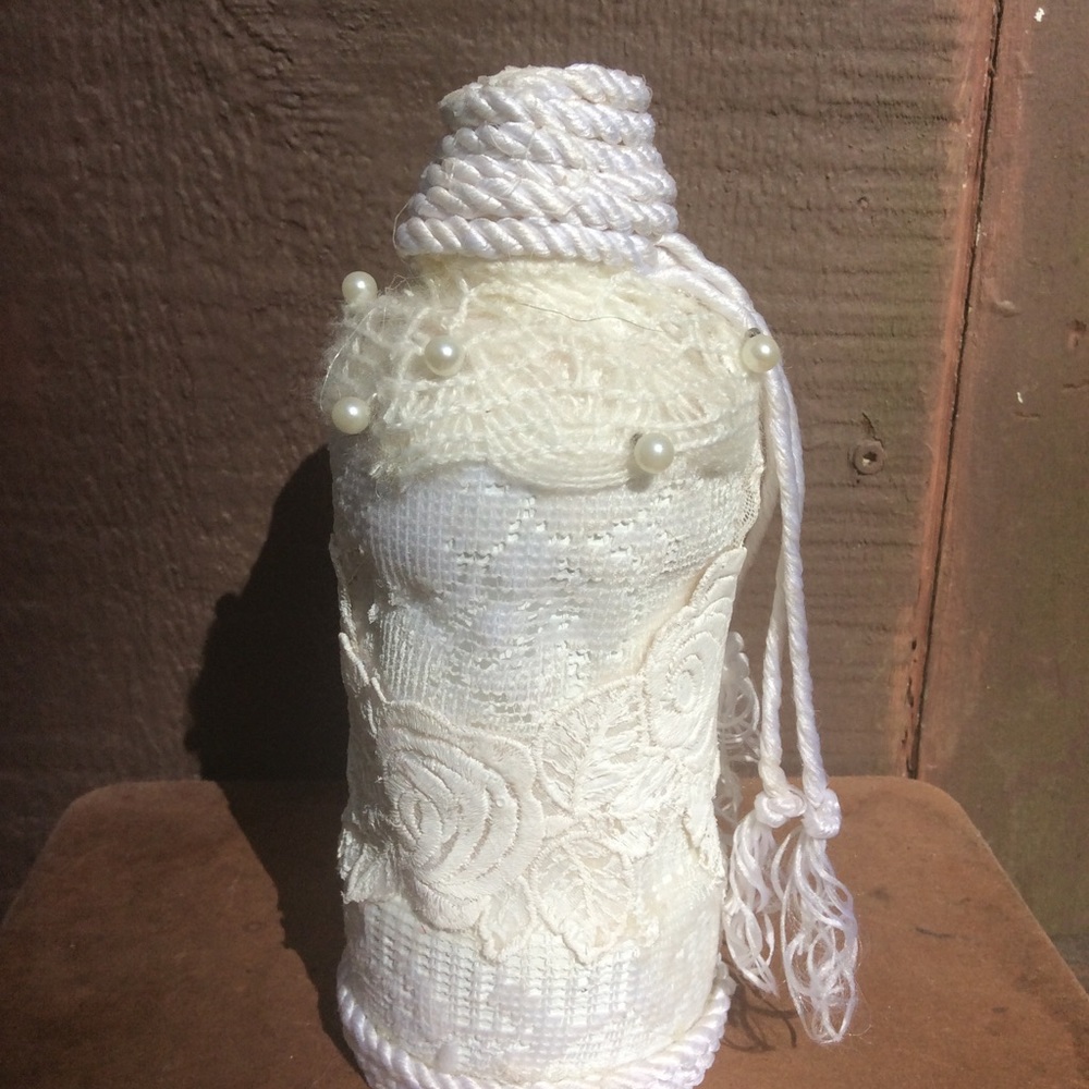 Handcrafted altered bottle